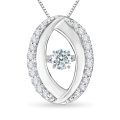 925 Sterling Silver Dancing Diamond Jewelry Wholesales